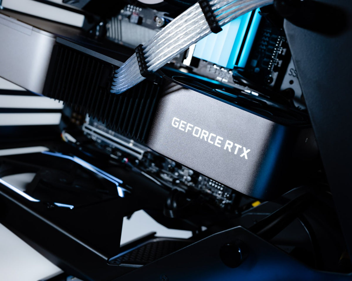 Graphics card and cable detailing