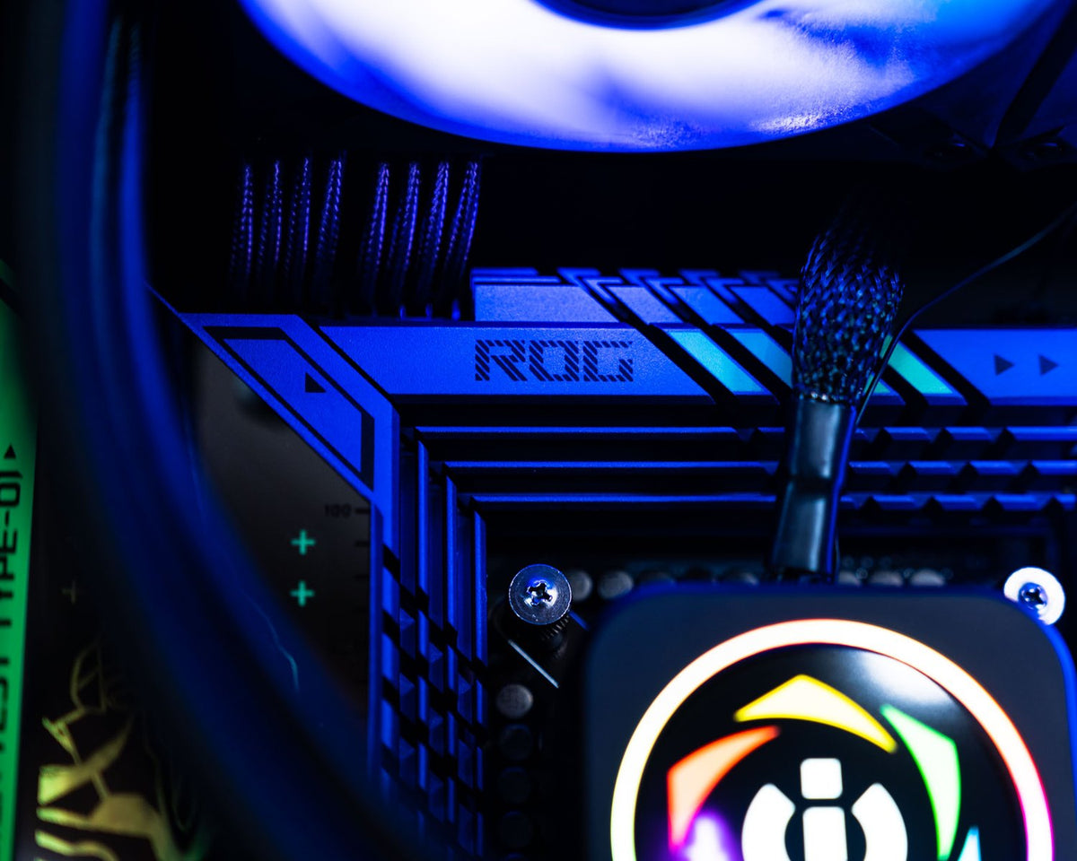 EVA ROG motherboard details