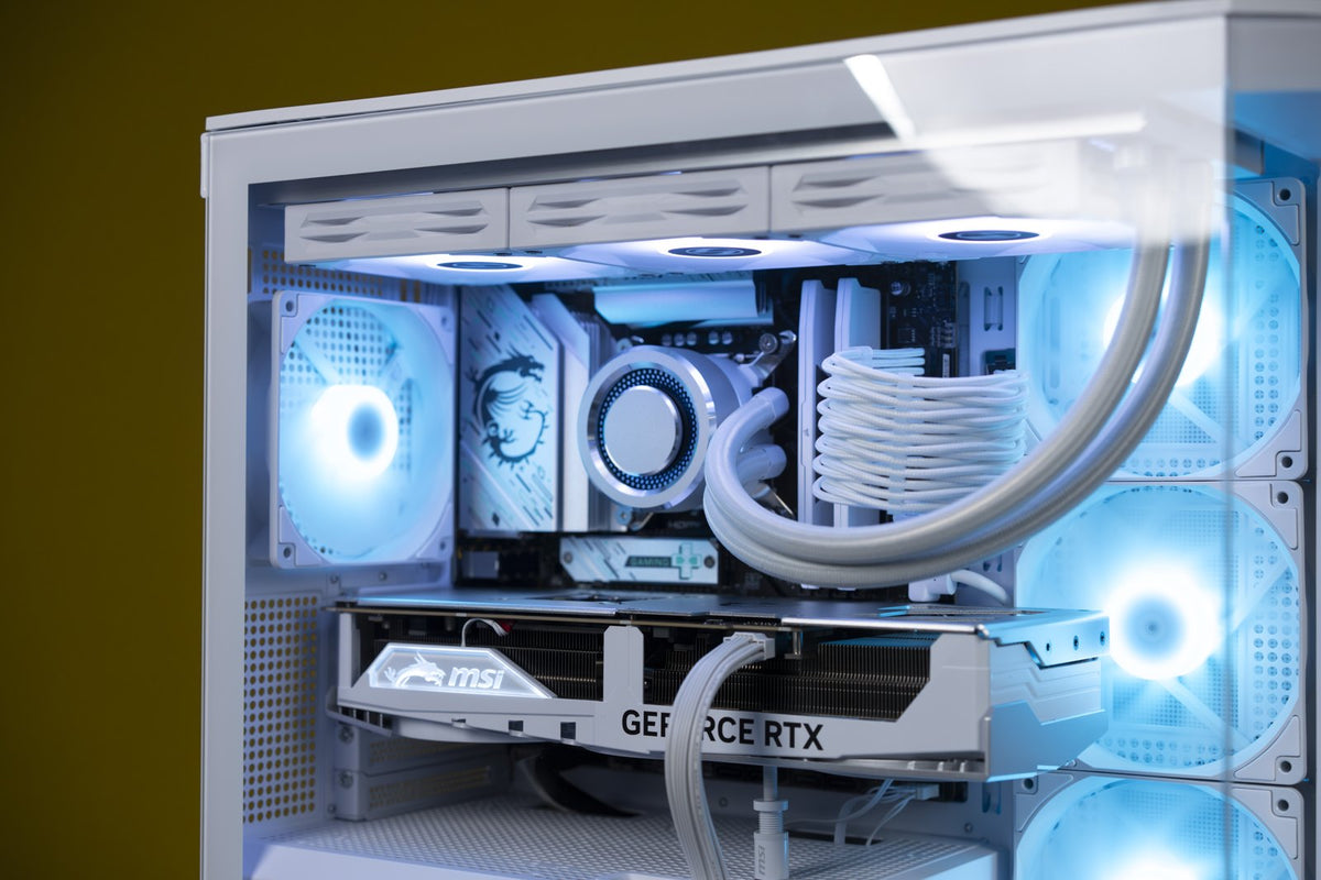 Milkyway white cooling and cabling
