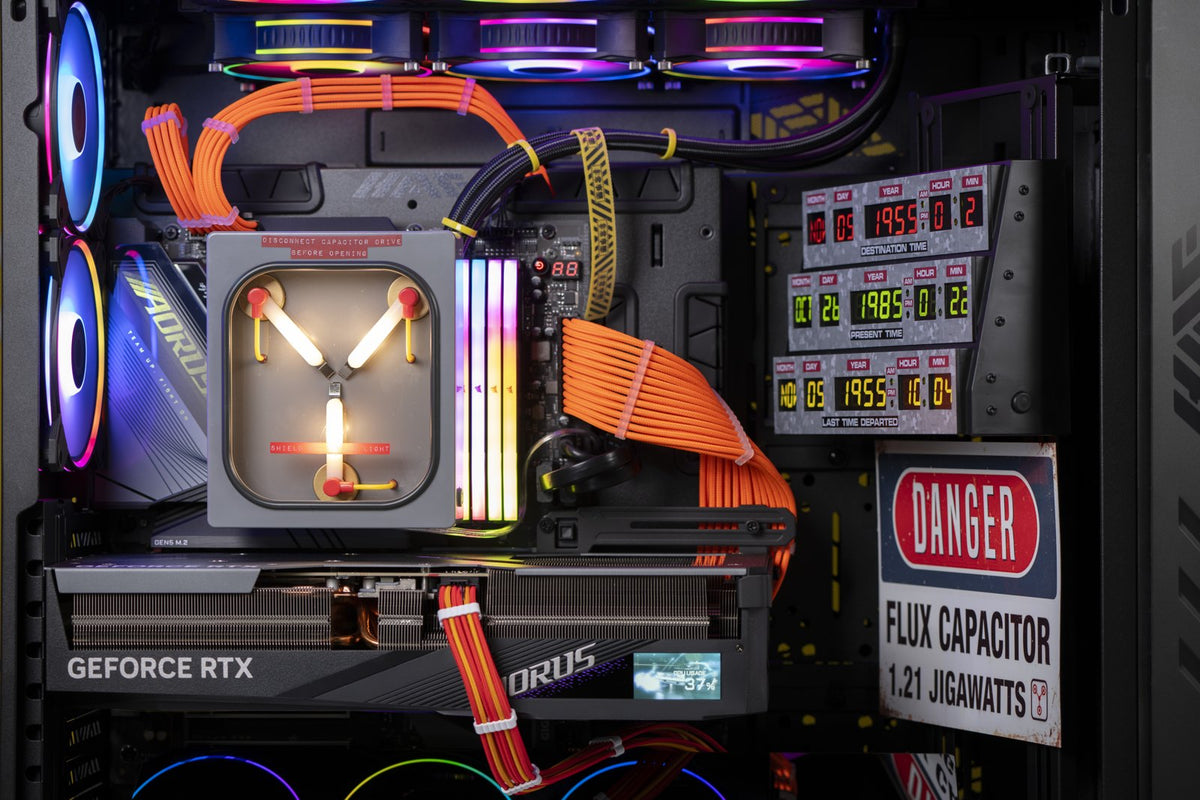 Back to the Future flux capacitor