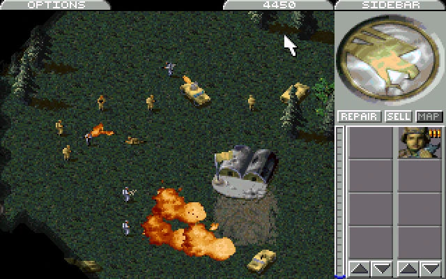 Original Command and Conquer gameplay